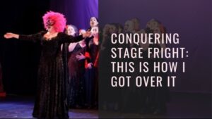 How to get over stage fright singing