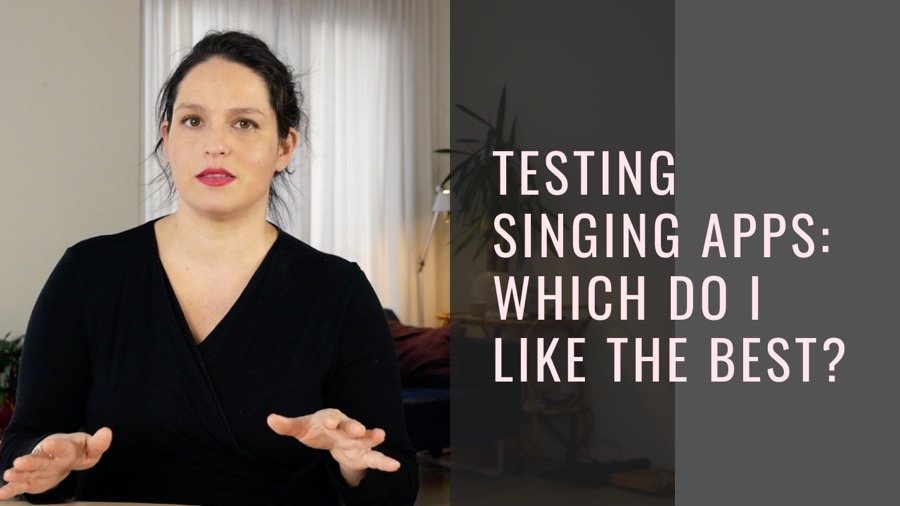 My top 3 singing apps (after testing more than a dozen)