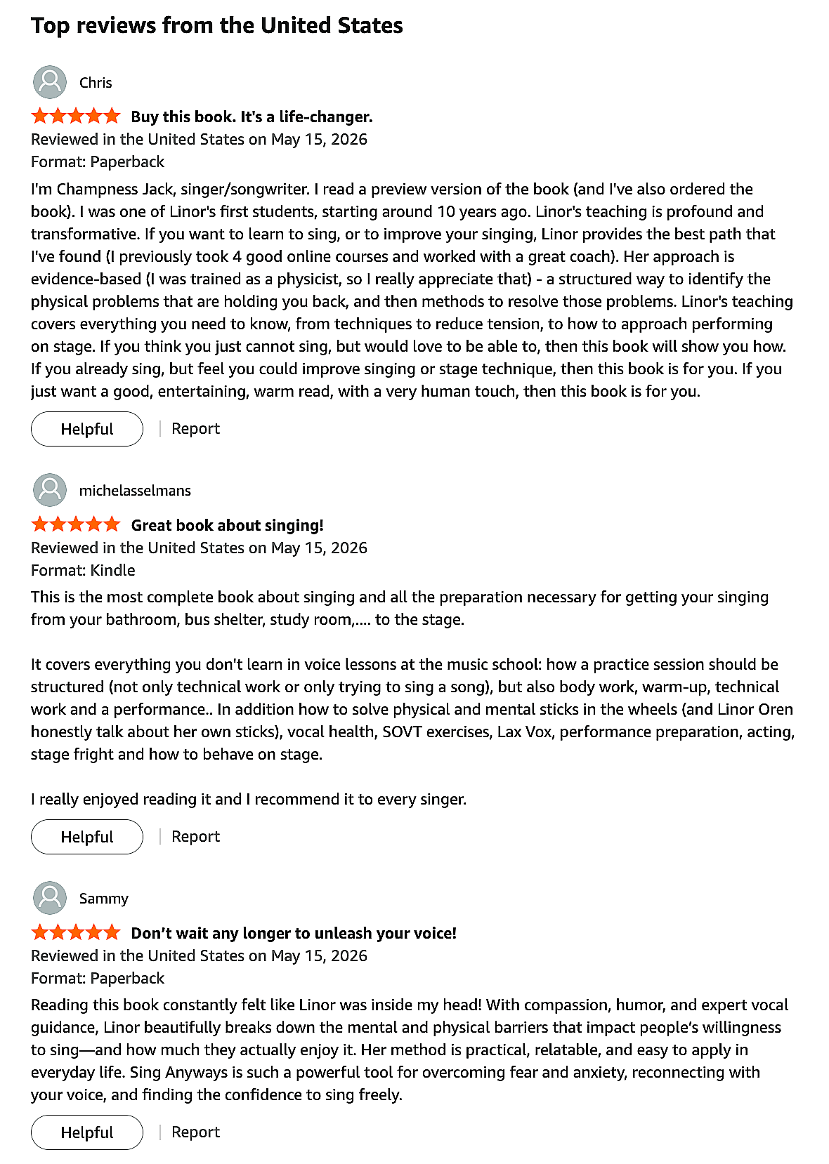 early reviews